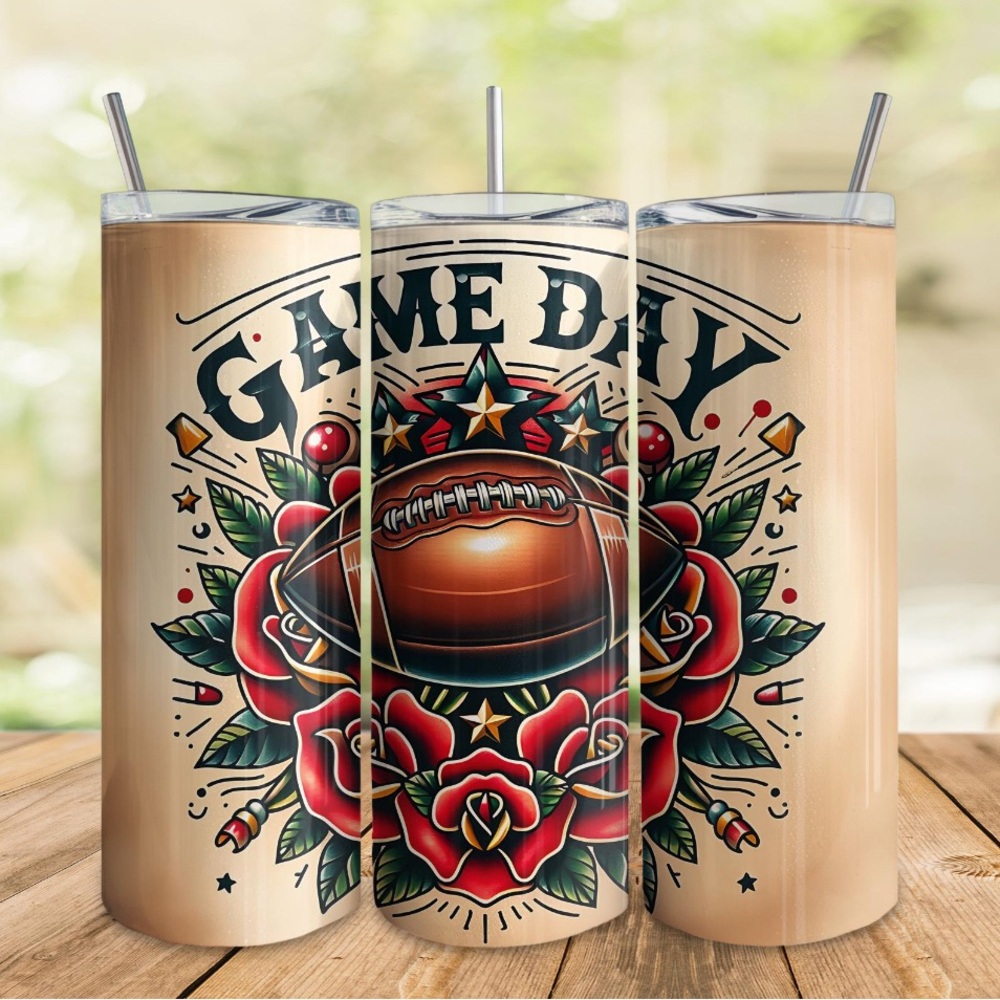 Game Day Football Tumbler